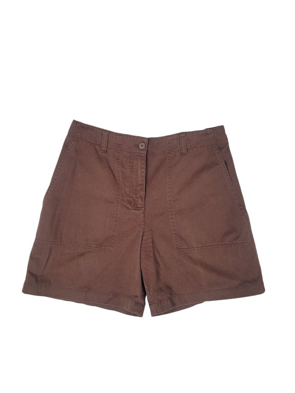 Y2K Jones New York Brown Cotton Shorts 29-30" waist size 6
